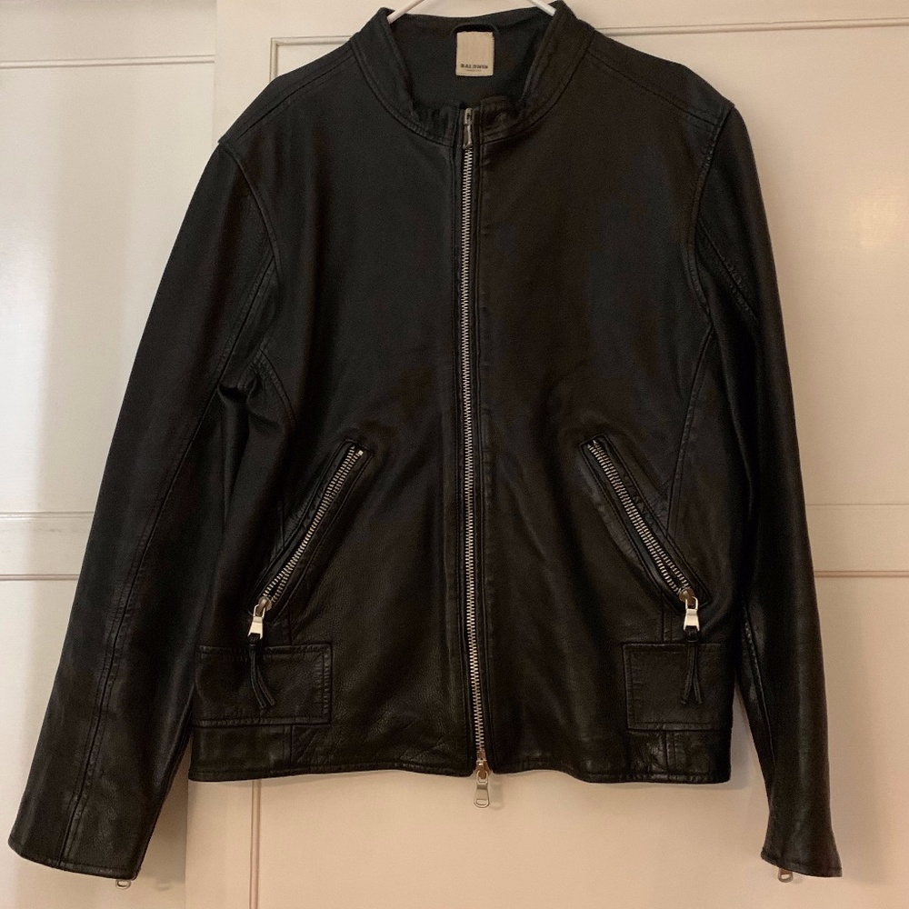 Men's leather jacket